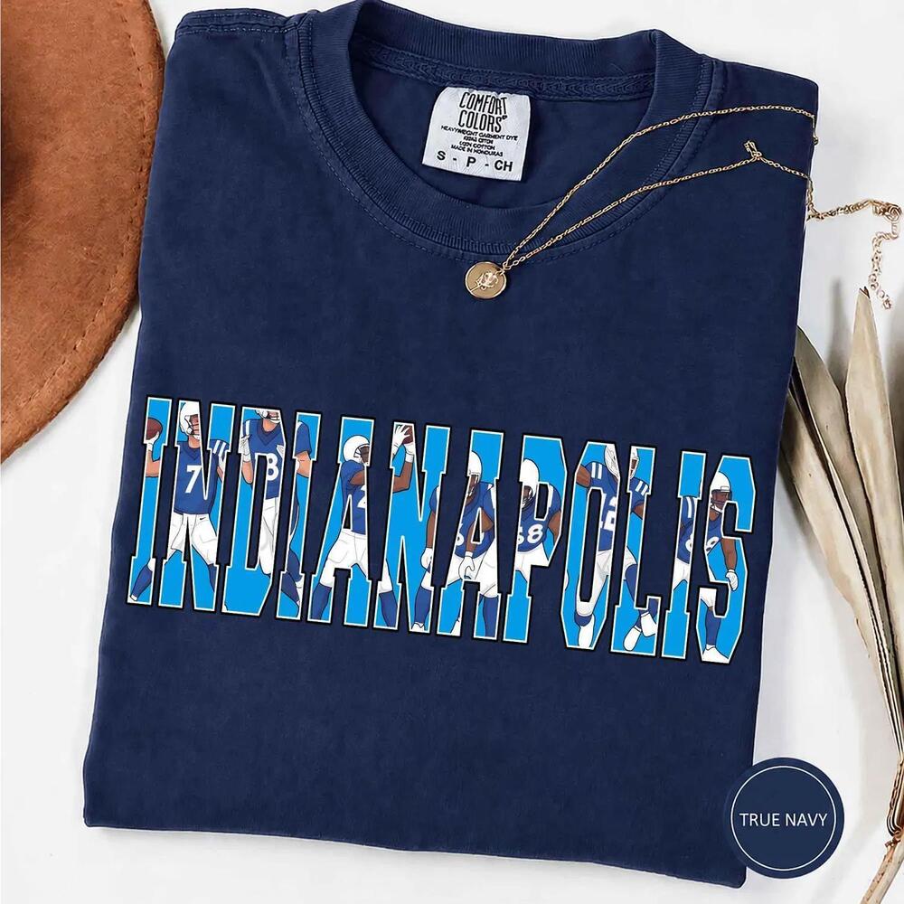 Indianapolis Colts Football Game Day Apparel Fan Gift Shirt